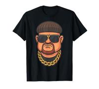Divertente Viral Bower Haircut Ibiza Finale Boss Meme Club Estate Maglietta