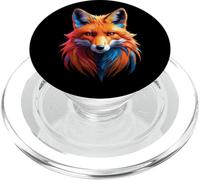 Divertente Volpe Arte Della Volpe Amanti Degli Animali Fox PopSockets PopGrip per MagSafe