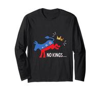Divertente We The People Serve No Kings Maglia a Manica