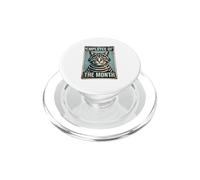 DIVERTENTE WEARY CAT Dipendente del Mese PopSockets PopGrip per MagSafe