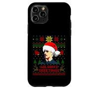 Divertente Woodrow presidente Wilson brutto maglione di Natale inverno Custodia per iPhone 11 Pro