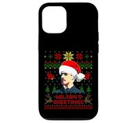 Divertente Woodrow presidente Wilson brutto maglione di Natale inverno Custodia per iPhone 12/12 Pro