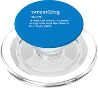 Divertente Wrestling Definizione Body Slam Wrestling Show Wrestler PopSockets PopGrip per MagSafe