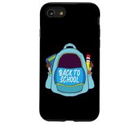 Divertente zaino per il ritorno a scuola Custodia per iPhone SE (2020) / 7 / 8