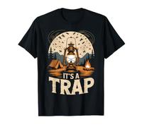 Divertente zanzara Bait Camicie Camping Its A Trap Maglietta