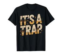 Divertente zanzara Bait Camicie Camping Its A Trap Maglietta
