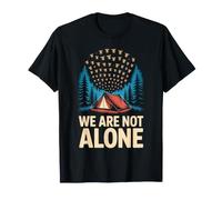 Divertente zanzara Bait Camicie Camping We Are Not Alone Maglietta