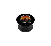 Divertente Zero Turn How Roll Saying Sarcastico PopSockets PopGrip Adesivo