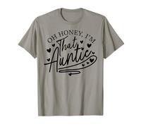 Divertente Zia Oh Honey Im Che Zia Essere Regalo Nipote Maglietta