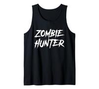 Divertente Zombie Hunter Halloween Costume Caccia Zombies Canotta