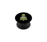 Divertente Zombie Please no Feed The Zombies Umorismo Grafica PopSockets PopGrip Adesivo
