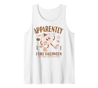 Divertente Zucca apparentemente, Mi Piace Halloween Canotta