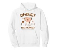 Divertente Zucca apparentemente, Mi Piace Halloween Felpa con Cappuccio