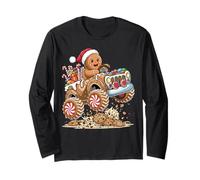 Divertenti Biscotti Natalizi per Bambini MonsterTruck Gingerbread Maglia a Manica
