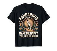 Divertenti Camicie a Canguro Kangaroo Make Me Happy You Not Tanto Maglietta
