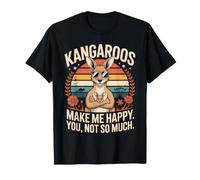 Divertenti Camicie a Canguro Kangaroo Make Me Happy You Not Tanto Maglietta