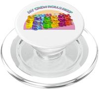 Divertenti caramelle gommose a forma di orsetto Lover My Crew, colori intensi PopSockets PopGrip per MagSafe