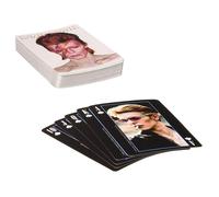 Divertenti carte da gioco ispirate a David Bowie con licenza ufficiale Aquarius