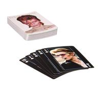 Divertenti carte da gioco ispirate a David Bowie con licenza ufficiale Aquarius