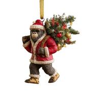 Divertenti Decorazioni Natalizie | Festive 2D Divertenti - Decorazioni Con Incanto Animale Per Feste - Per Casa Ufficio Parete Finestra Patio Giardino Festa Vacanza Display Esterno