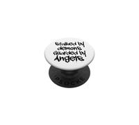 Divertenti DEMONI e ANGELI carino perfetto per donne uomini PopSockets PopGrip Adesivo