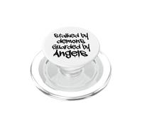 Divertenti DEMONI e ANGELI carino perfetto per donne uomini PopSockets PopGrip per MagSafe