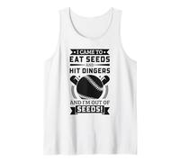 Divertenti detti sul Baseball It Seeds Hit Dingers Canotta