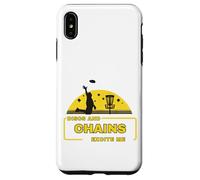 Divertenti dischi e catene Excite Me Disc Golf Custodia per iPhone XS Max