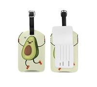 Divertenti etichette per bagagli con avocado Etichette identificative da viaggio Etichetta per valigie bagaglio 1 pezzo