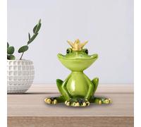 Divertenti figurine di rana yoga ornamento decorativo personalizzato arte resina