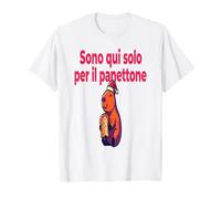 Divertenti Frasi Natale Panettone Amanti Dolce Maglietta