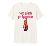 Divertenti Frasi Natale Panettone Amanti Dolce Maglietta Premium