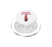 Divertenti Frasi Natale Panettone Amanti Dolce PopSockets PopGrip per MagSafe