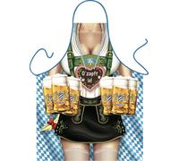 Divertenti Griglia Grembiule Baviera Bier-Zelt Trachten-Schürze da Cucina