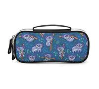 Divertenti Koala nel modello di eucalipto Astuccio portatile Tote Bag Borsa per trucco Borsa a mano