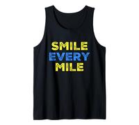 Divertenti maratoneti Smile Every Mile Track Runners Canotta
