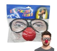 Divertenti occhiali da costume, occhiali da spacca, giocattoli, occhiali da costume per uomini e donne, regali divertenti ed eleganti, giocattoli per il burattino di aprile, Halloween, Halloween