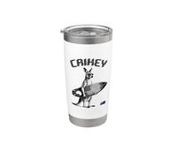 Divertenti Occhiali da Sole Surfer Kangaroo Australia Crikey Bicchiere termico in acciaio inox doppia parete