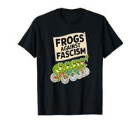 Divertenti Rane Contro Il FASCISMO Maglietta