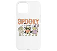 Divertenti rane di Halloween di Spooky Little Gang Custodia per iPhone 15