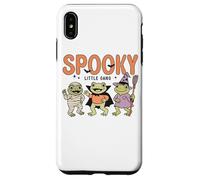 Divertenti rane di Halloween di Spooky Little Gang Custodia per iPhone XS Max