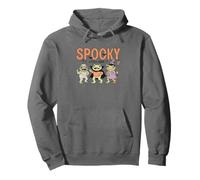 Divertenti rane di Halloween di Spooky Little Gang Felpa con Cappuccio