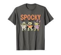 Divertenti rane di Halloween di Spooky Little Gang Maglietta