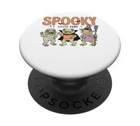 Divertenti rane di Halloween di Spooky Little Gang PopSockets PopGrip Adesivo
