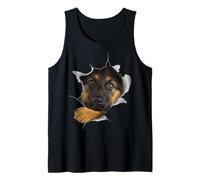 Divertenti Regali per Gli Amanti dei Cani Pastore Tedesco Canotta