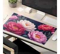 Divertenti tappetini per mouse per lavoro colorato giardino notturno: una sinfonia floreale tappetino per mouse kawaii tappetini per mouse per scrivania