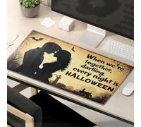 Divertenti tappetini per mouse per scrivania quando siamo insieme, tesoro, ogni notte è Halloween. Tappetino per mouse sarcastico tappetino per mouse carino tappetino per mouse