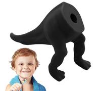 Divertenti tappi per dentifricio, dispenser per cacca | tappi creativi in silicone per uso alimentare con design a chiusura automatica, perfetti per adulti e bambini, aggiungono divertimento alla