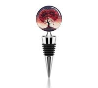 Divertenti tappi per vino, regali, accessori per donne e uomini, albero dell'amore, tappo in lega di zinco per bottiglie e bevande riutilizzabili, perfetti per bar, feste e matrimoni.