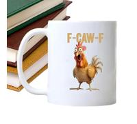 Divertenti tazze da caffè con design di pollo, resistenti al calore, tazze da caffè in ceramica, per Natale, Pasqua, San, Fattoria, Cucina, Bevanda, Vino, Succo,